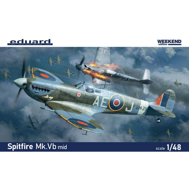 Eduard - Maquette - Avion - Spitfire MK.VB MID Weekend edition