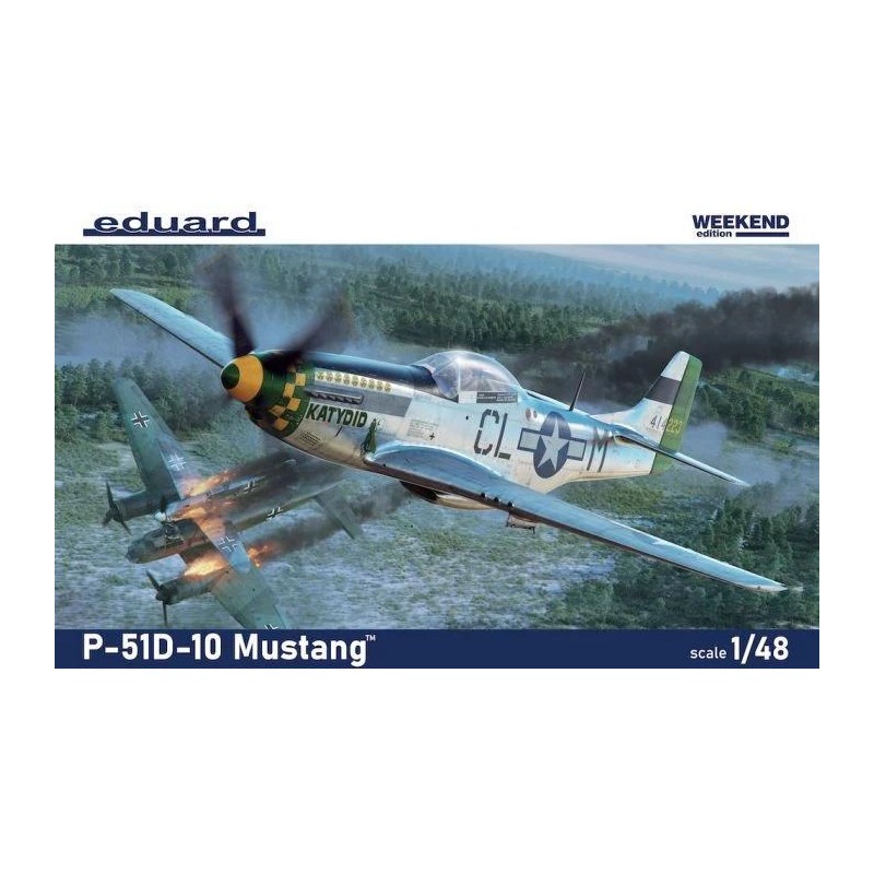 Eduard - Maquette - Avion - P-51D-10 Mustang