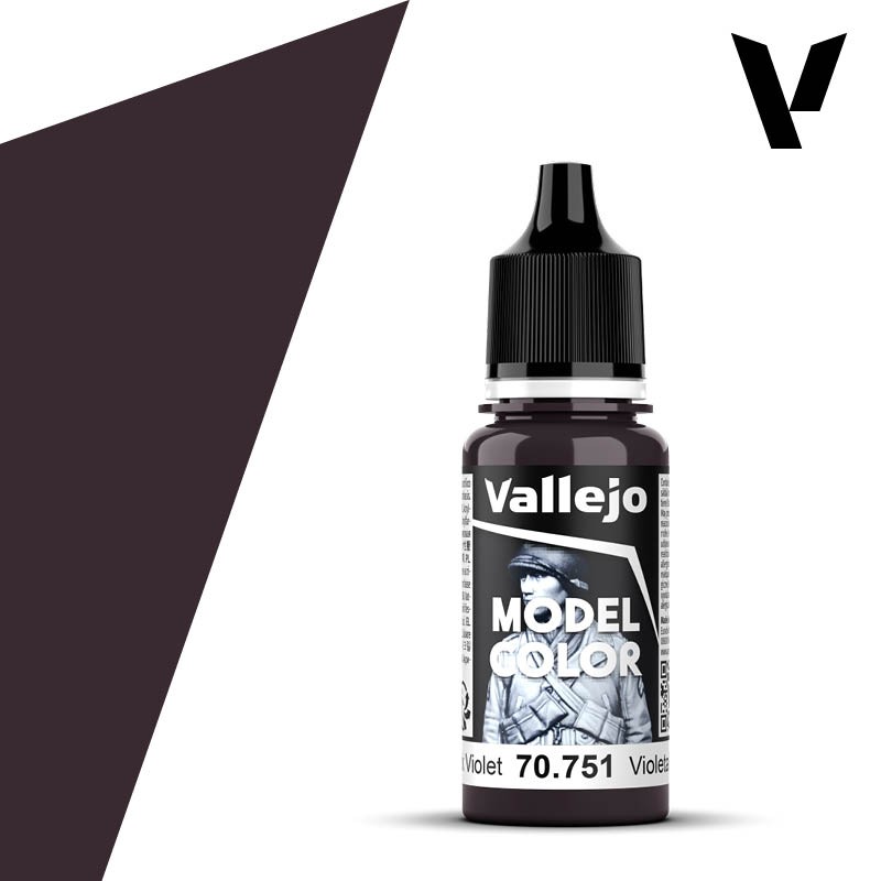 Vallejo - Peinture acrylique - Violet noir - 17 ml