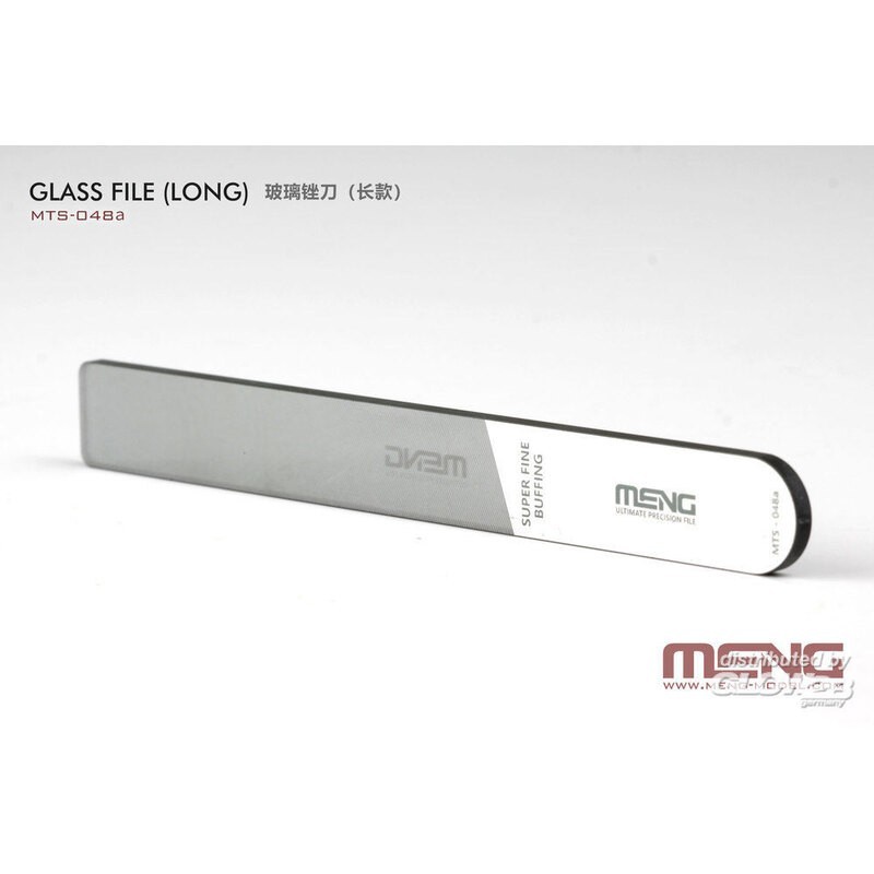 Meng - Accessoire modélisme - Lime en verre longue