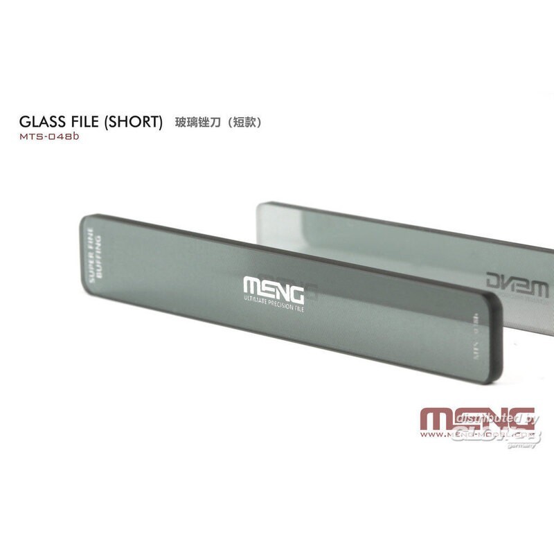 Meng - Accessoire modélisme - Lime en verre courte