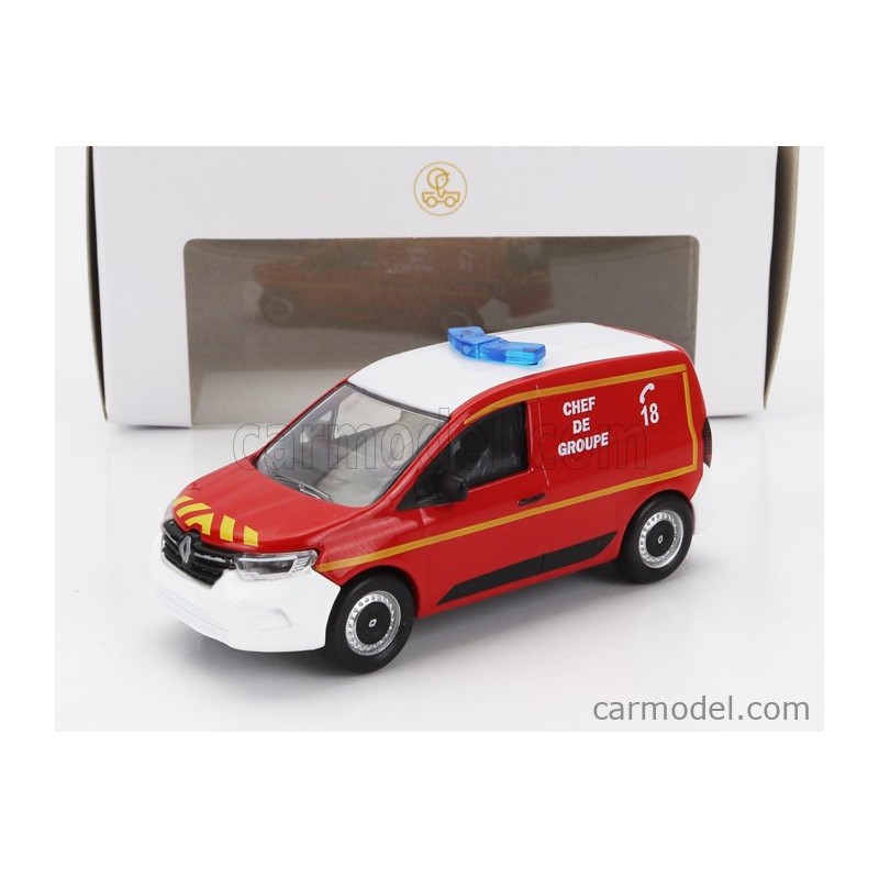 Norev - Véhicule miniature - Renault Kangoo Van 2023 Pompiers - Chef de Groupe 1:64