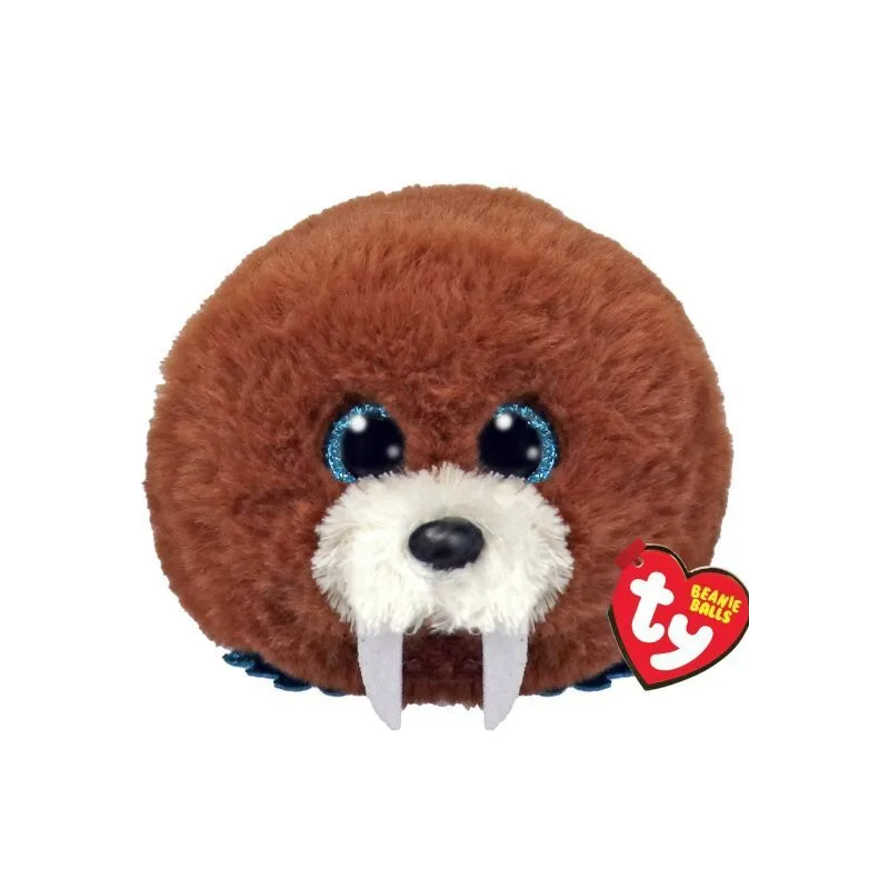 Peluche TY - Puffies 10 cm - Hank le morse