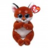 Peluche TY - Peluche 15 cm - Witt le renard orange