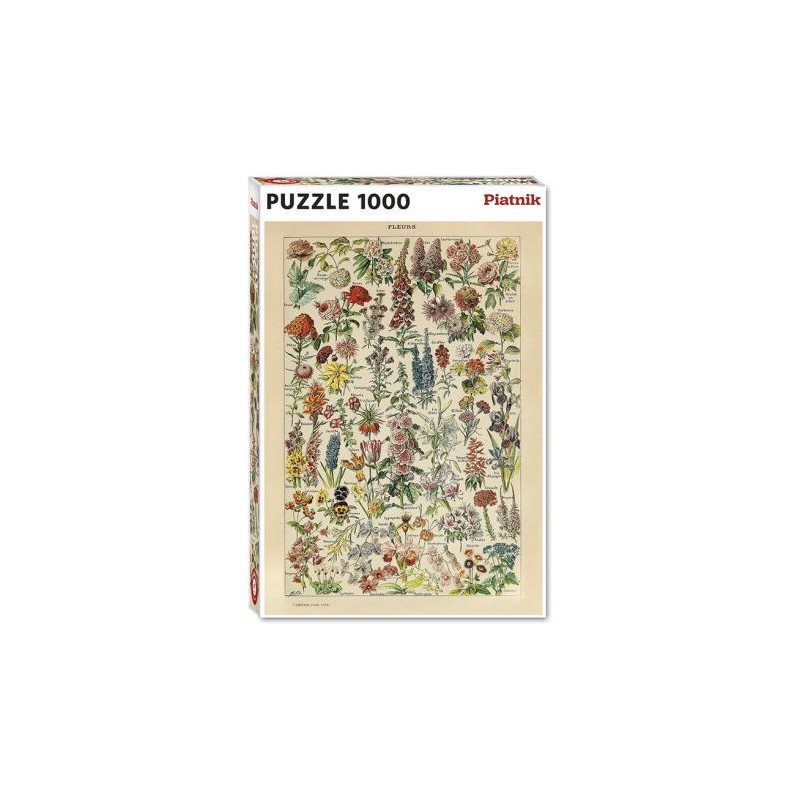 Piatnik - Puzzle 1000 pièces - Fleurs Millot