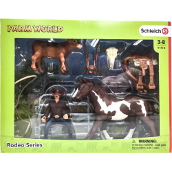 Schleich - 41418 - Capture Au Lasso avec Cowboy - Neuf scellé (boîte usée)