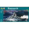 Revell - 5802 - Maquette bateau - Bismarck - Boite ouverte et écrasée - Contenu vérifié complet