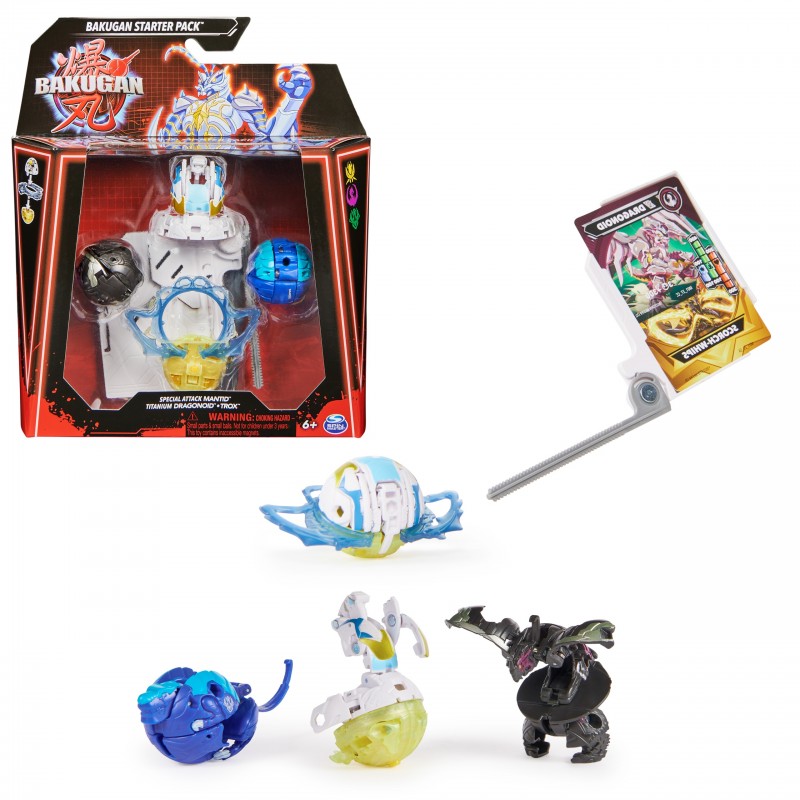 Bakugan - Billes de combat - Starter Pack - Modèle aléatoire