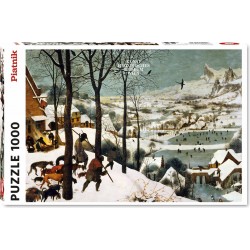 Piatnik - Puzzle - 1000 pièces - Les chasseurs dans la neige