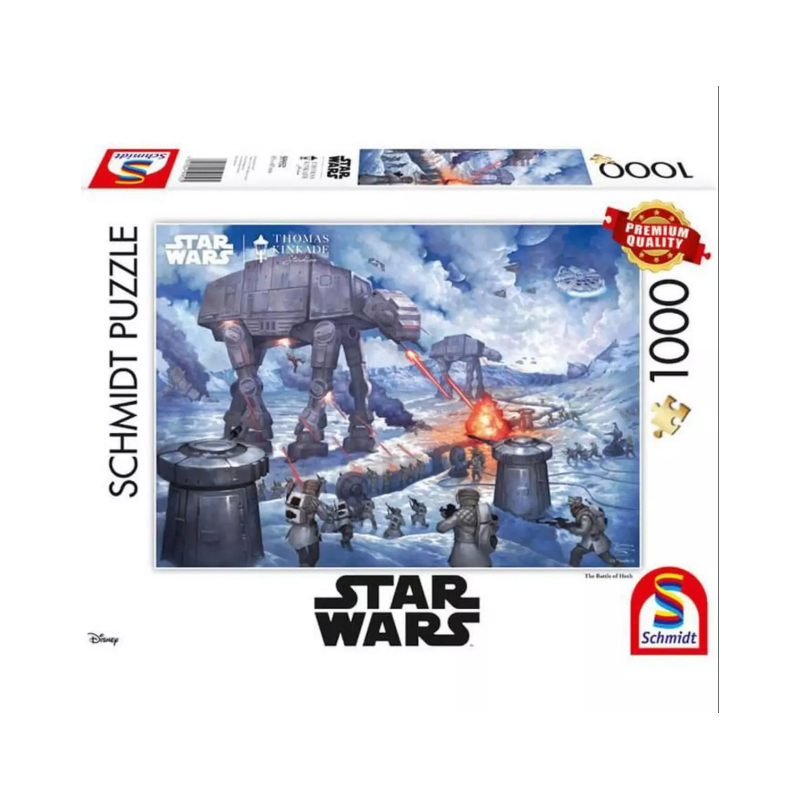 Schmidt - Puzzle 1000 pièces - Star Wars - La bataille pour Hoth