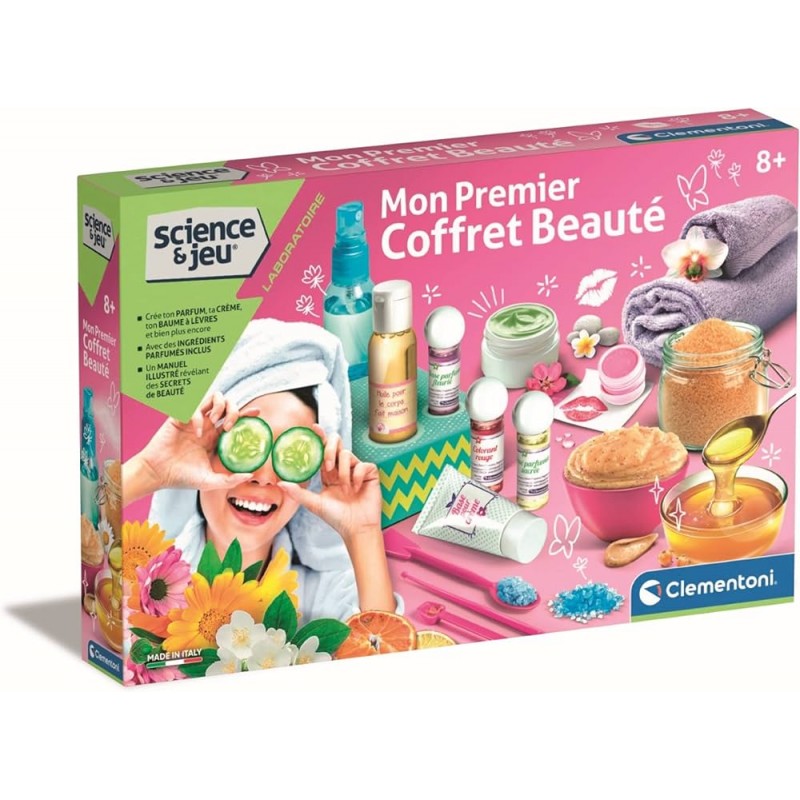 Clementoni - Loisirs créatifs - Mon premier coffret beauté - Boîte gondolée - NEUF scellé et complet