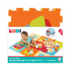 Ludimousse - 9 Dalles tapis en mousse - Puzzle animaux