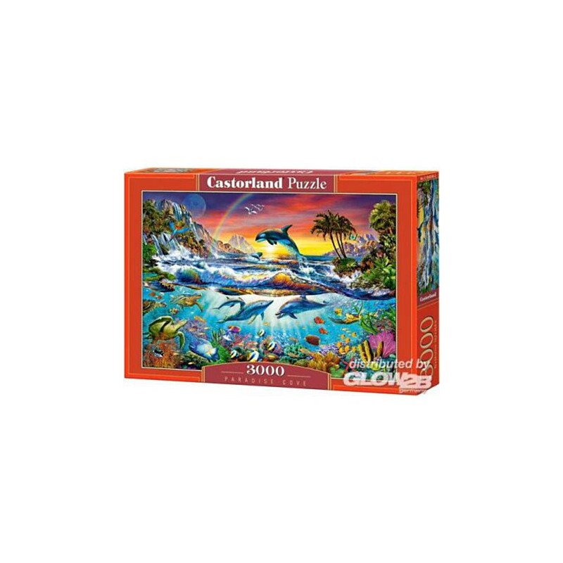 Castorland - Puzzle 3000 pièces - Crique paradisiaque