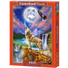 Castorland - Puzzle 1500 pièces - La nuit du loup