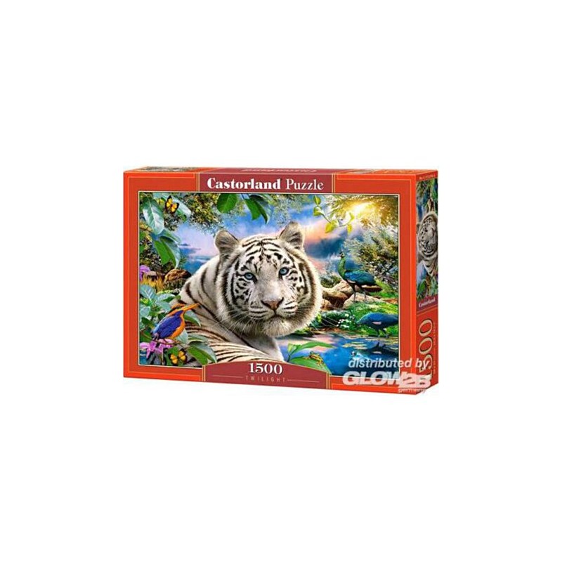 Castorland - Puzzle 1500 pièces - Regard du tigre