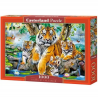 Castorland - Puzzle 1000 pièces - Tigres au bord du ruisseau