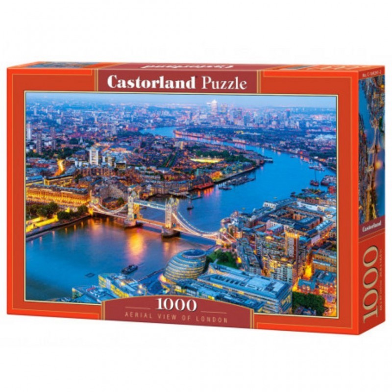 Castorland - Puzzle 1000 pièces - Vue aérienne de Londres