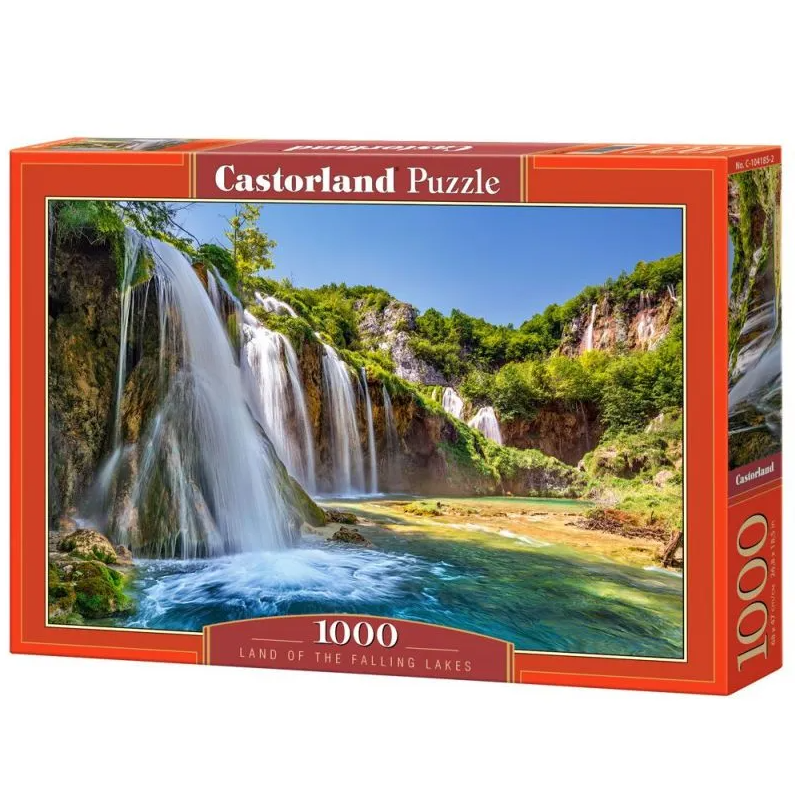 Castorland - Puzzle 1000 pièces - Terre des lacs qui tombent