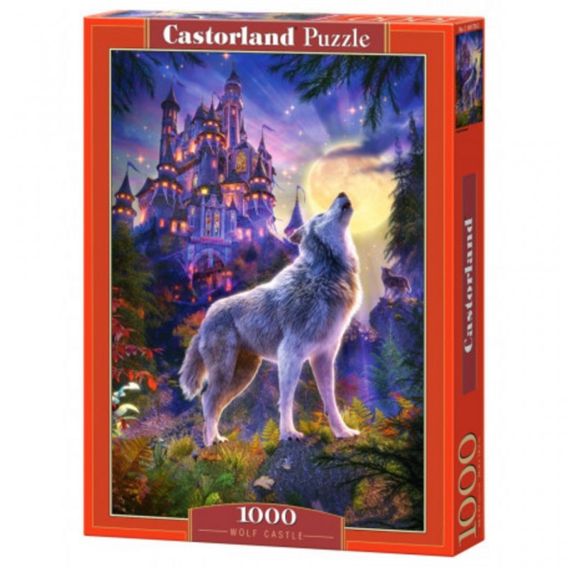 Castorland - Puzzle 1000 pièces - Loup au château