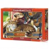 Castorland - Puzzle 500 pièces - Le chat dans la boite