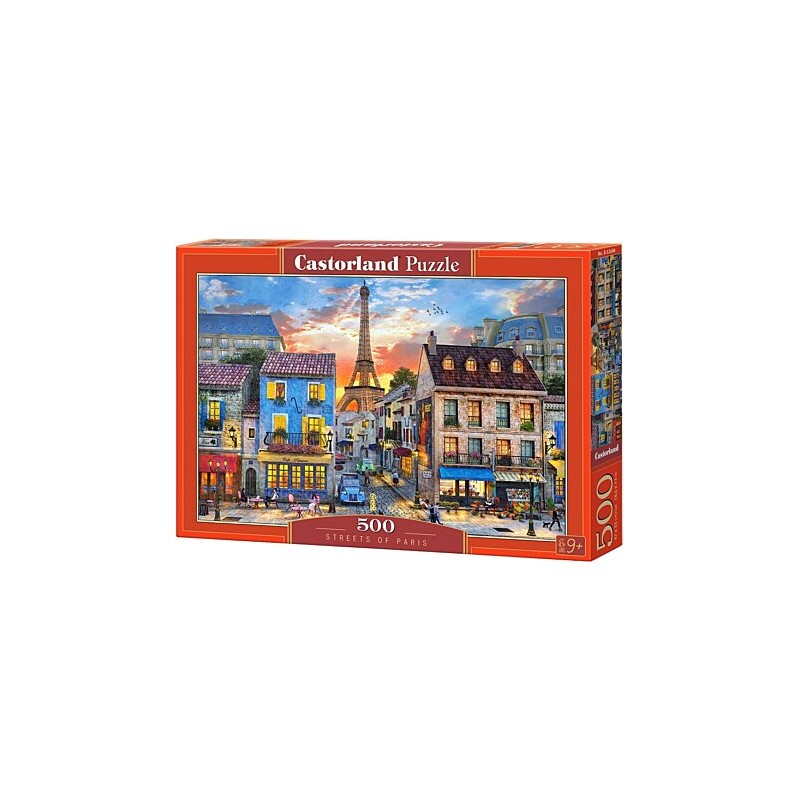 Castorland - Puzzle 500 pièces - Rue de Paris