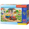 Castorland - Puzzle 40 pièces - Vie à la ferme