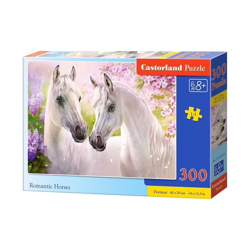 Castorland - Puzzle 300 pièces - Chevaux romantiques