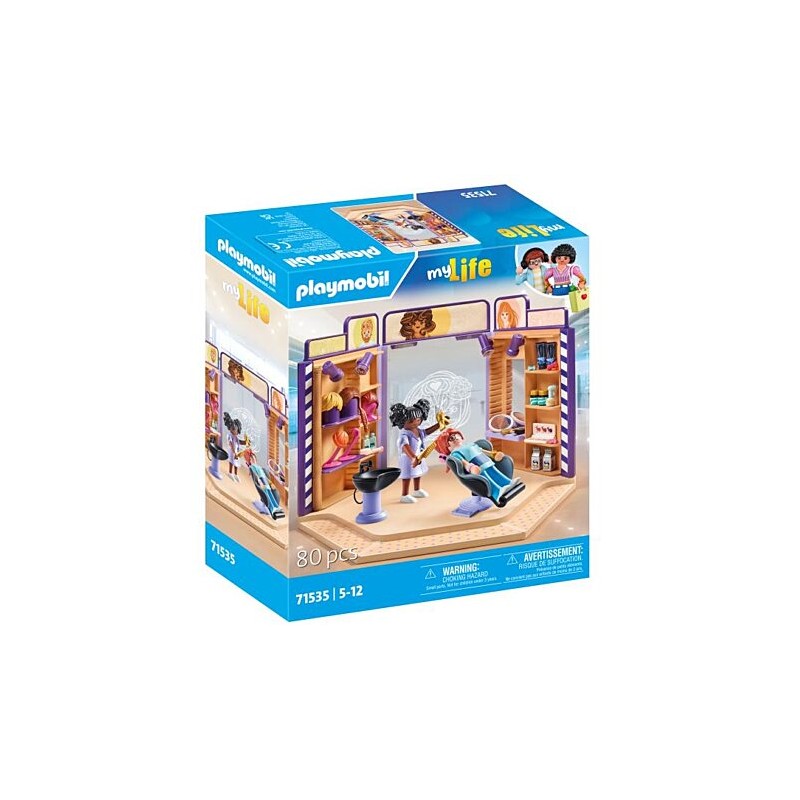 Playmobil - 71535 - My Life - Salon de coiffure