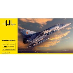 Heller - Maquette - Avion - Mirage 2000 C