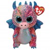 Peluche TY - Peluche 15 cm - Flint le dragon