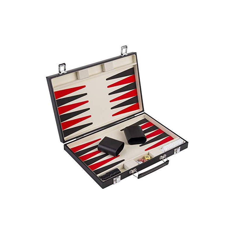 Jeu de société - Mallette de Backgammon 36 cm