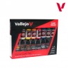 Vallejo - Peinture acrylique - Coffret de 16 peintures d'introduction