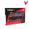 Vallejo - Peinture acrylique - Set de 16 peintures Advanced