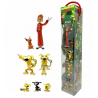 Plastoy - Figurine - 70389 - Spirou, Marsupilami et Spip - Tubo de 7 figurines