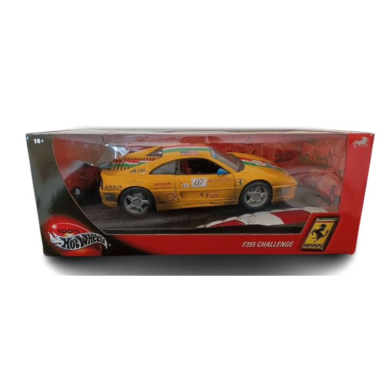 Hot Wheels - Miniature 1:18 - Ferrari F355 - (boîte endommagée)