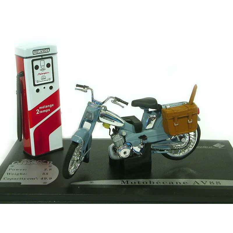 Solido - Miniature 1:18 - Motobécane AV88 - (boîte endommagée)