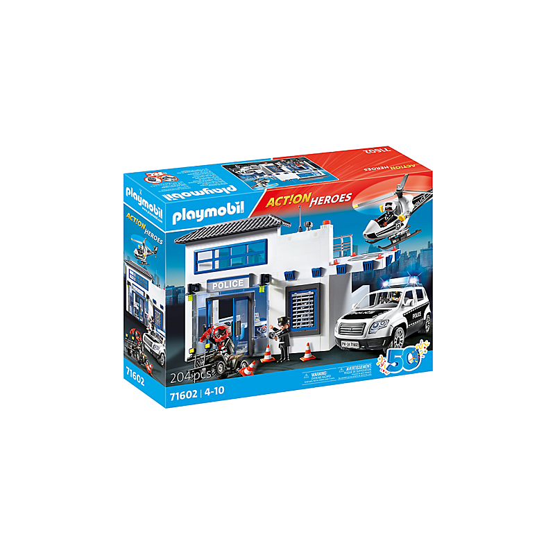 Playmobil - 71602 - Action Heroes - Poste de police