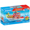 Playmobil - 71598 - Action Heroes - Bateau Pompe