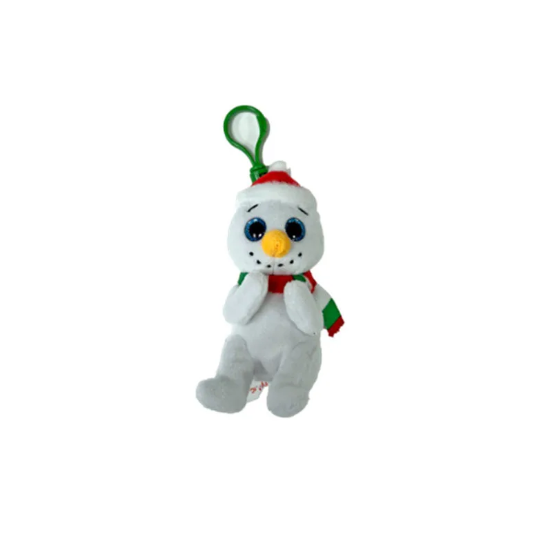 Peluche TY - Porte clé - Brrrnard le bonhomme de neige