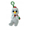 Peluche TY - Porte clé - Brrrnard le bonhomme de neige