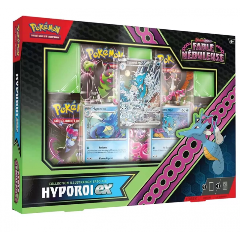 Pokemon - Coffret collection illustration spéciale - Hyporoi EX - Fable nébuleuse