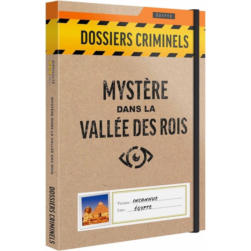 Asmodee - Jeu d'enquête - Dossiers criminels - Mystère dans la Vallée des Rois