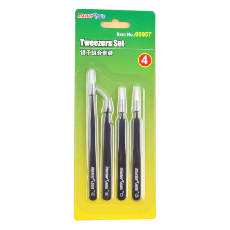 Master Tools - Accessoire modélisme - Blister de 4 pinces