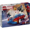 Lego - 76279 - Marvel - La voiture de course de Spiderman contre le Bouffon Vert et Venom