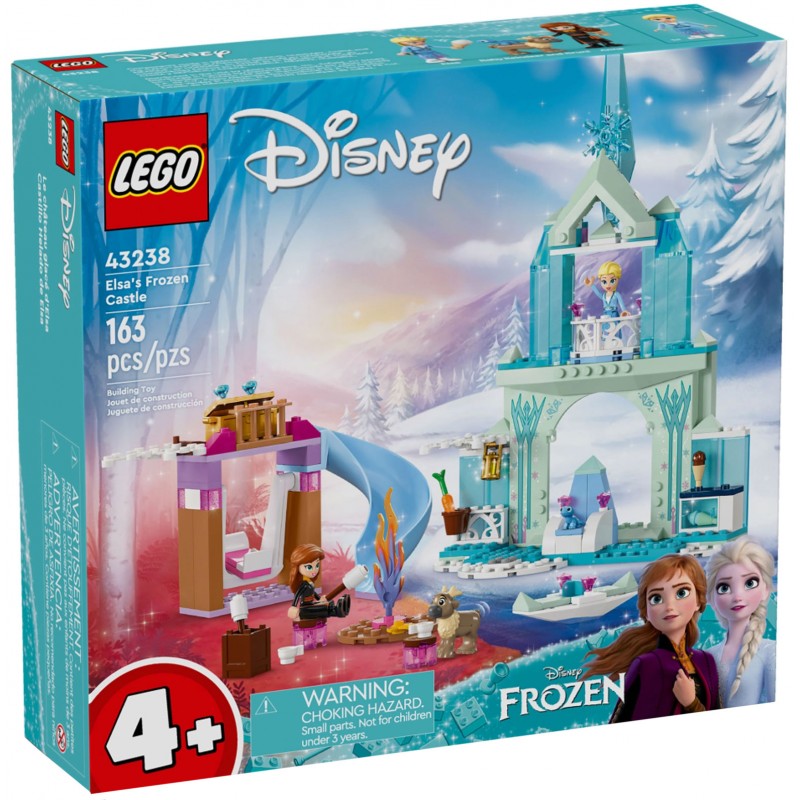 Lego - 43238 - Disney - Le chateau de glace d'Elsa