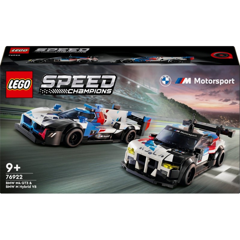 lego - 76922 - Speed Champions - BMW M4 GT3 et BMW M Hybrid V8