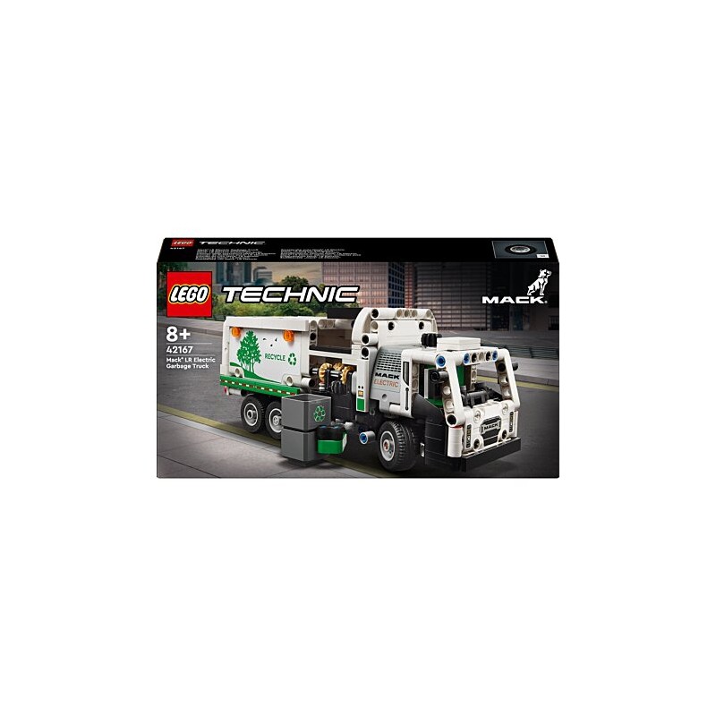 Lego - 42167 - Technic - Camion poubelle Mack LR Electric