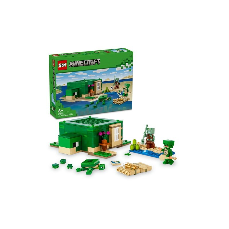 Lego - 21254 - Minecraft - La maison de la plage de la tortue