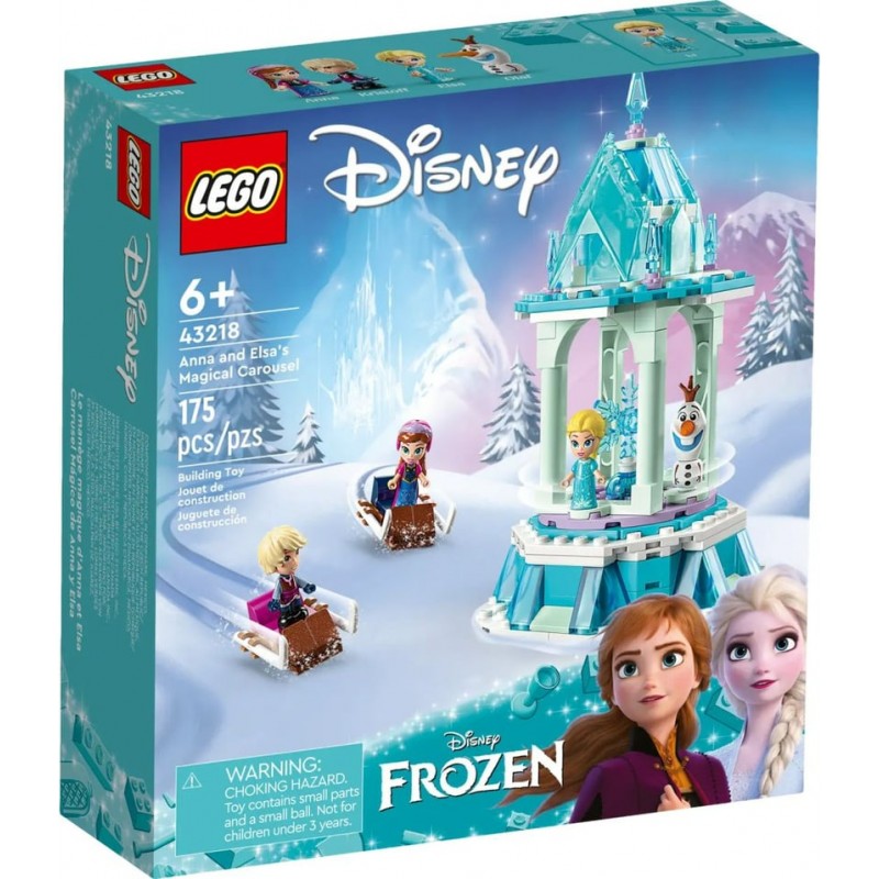 Lego - 43218 - Disney - Le manège magique d'Anna et Elsa