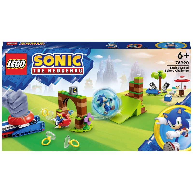 Lego - 76990 - Sonic - Sonic et le défi de la sphère de vitesse